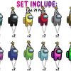 Among Us Cupcake Toppers Among Us Cupcake Toppers
