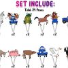 Little Blue Truck 24 Pcs Cupcake Toppers Little Blue Truck 24 Pcs Cupcake Toppers