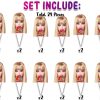 Barbie Face Cupcake Toppers Barbie Face Cupcake Toppers