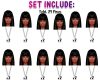 Afro Barbie Cupcake Toppers Afro Barbie Cupcake Toppers