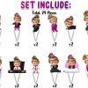 24_Cupcakes_Included_2 Boss Baby Girl White Hair Cupcake Toppers