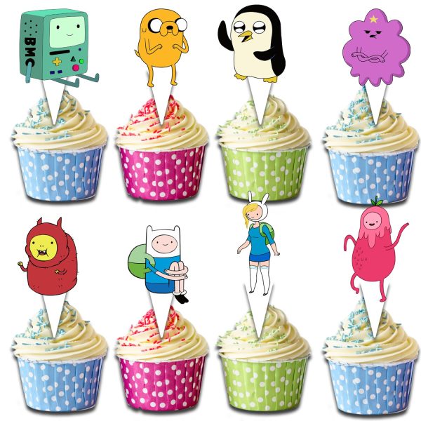 Adventure Time Cupcake Toppers