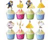 Beauty and the Beast Cupcake Toppers Beauty and the Beast Cupcake Toppers