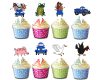 Little Blue Truck 24 Pcs Cupcake Toppers Little Blue Truck 24 Pcs Cupcake Toppers