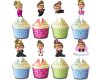 Boss Baby Girl White Hair Cupcake Toppers Boss Baby Girl White Hair Cupcake Toppers