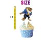 Beauty and the Beast Cupcake Toppers Beauty and the Beast Cupcake Toppers