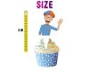 Blippi Cupcake Toppers Blippi Cupcake Toppers
