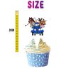 Little Blue Truck 24 Pcs Cupcake Toppers Little Blue Truck 24 Pcs Cupcake Toppers