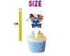 Little Blue Truck 24 Pcs Cupcake Toppers Little Blue Truck 24 Pcs Cupcake Toppers