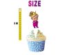Boss Baby Girl White Hair Cupcake Toppers Boss Baby Girl White Hair Cupcake Toppers