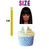 Afro Barbie Cupcake Toppers Afro Barbie Cupcake Toppers