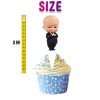 Classic Boss Baby Cartoon Cupcake Toppers Classic Boss Baby Cartoon Cupcake Toppers