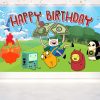 Adventure Time Party Backdrop Adventure Time Party Backdrop