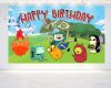Adventure Time Party Backdrop Adventure Time Party Backdrop