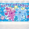 Blue's Clues Birthday Backdrop - 5x3 ft & 7x5 ft - Party Decoration Blue's Clues Birthday Backdrop - 5x3 ft & 7x5 ft - Party Decoration