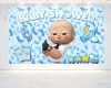 Boss Baby Cartoon Baby Shower Backdrop Boss Baby Cartoon Baby Shower Backdrop