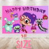 Abby Hatcher Backdrop Abby Hatcher Wall Backdrop - 5x3 FT and 7x5 FT for Birthday and Party Celebrations