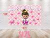 Boss Baby Girl Cartoon Birthday Backdrop Boss Baby Girl Cartoon Birthday Backdrop