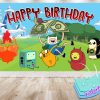 Adventure Time Party Backdrop Adventure Time Party Backdrop