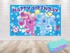 Blue's Clues Birthday Backdrop - 5x3 ft & 7x5 ft - Party Decoration Blue's Clues Birthday Backdrop - 5x3 ft & 7x5 ft - Party Decoration