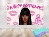 WaterProof2 Afro Barbie Birthday Backdrop