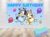 Bluey Dog Birthday Backdrop - Available in 5x3 ft & 7x5 ft Bluey Dog Birthday Backdrop - Available in 5x3 ft & 7x5 ft
