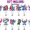 Stitch and Lilo Cupcake Toppers – 24 PCS Cute Cartoon Decorations for Kids Birthday Party Stitch and Lilo Cupcake Toppers – 24 PCS Cute Cartoon Decorations for Kids Birthday Party