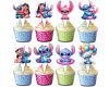 Stitch and Lilo Cupcake Toppers – 24 PCS Cute Cartoon Decorations for Kids Birthday Party Stitch and Lilo Cupcake Toppers – 24 PCS Cute Cartoon Decorations for Kids Birthday Party