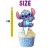 Stitch and Lilo Cupcake Toppers – 24 PCS Cute Cartoon Decorations for Kids Birthday Party Stitch and Lilo Cupcake Toppers – 24 PCS Cute Cartoon Decorations for Kids Birthday Party