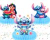 Stitch Party Honeycomb Centerpieces – 5 PCS Table Decorations for Kids Birthday or Baby Shower – Stitch and Lilo Blue Floral Theme Stand-Up Cutouts Stitch Party Honeycomb Centerpieces – 5 PCS Table Decorations for Kids Birthday or Baby Shower – Stitch and Lilo Blue Floral Theme Stand-Up Cutouts