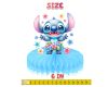 Stitch Party Honeycomb Centerpieces – 5 PCS Table Decorations for Kids Birthday or Baby Shower – Stitch and Lilo Blue Floral Theme Stand-Up Cutouts Stitch Party Honeycomb Centerpieces – 5 PCS Table Decorations for Kids Birthday or Baby Shower – Stitch and Lilo Blue Floral Theme Stand-Up Cutouts