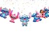 Stitch Birthday Party Garland – 5 Cutout Hanging Characters with Ribbon – Cute Stitch and Lilo Banner for Baby Shower, Kids Birthday, Luau Theme Stitch Birthday Party Garland – 5 Cutout Hanging Characters with Ribbon – Cute Stitch and Lilo Banner for Baby Shower, Kids Birthday, Luau Theme