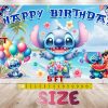 Stitch & Lilo Happy Birthday Party Backdrop Banner | 5x3ft Waterproof Kids Celebration Decor Stitch & Lilo Happy Birthday Party Backdrop Banner | 5x3ft Waterproof Kids Celebration Decor