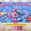 Stitch and Lilo Pink Birthday Backdrop – Hawaiian Beach Party Banner 5x3 ft & 7x5 ft – Cute Stitch and Angel Party Decoration for Girls Stitch and Lilo Pink Birthday Backdrop – Hawaiian Beach Party Banner 5x3 ft & 7x5 ft – Cute Stitch and Angel Party Decoration for Girls