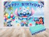 Stitch & Lilo Happy Birthday Party Backdrop Banner | 5x3ft Waterproof Kids Celebration Decor Stitch & Lilo Happy Birthday Party Backdrop Banner | 5x3ft Waterproof Kids Celebration Decor