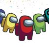 Banner Among Us Birthday Party Banner