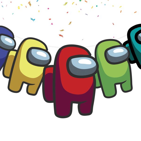 Among Us Birthday Party Banner