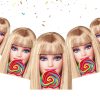 Barbie Lollipop Birthday Banner Barbie Lollipop Birthday Banner