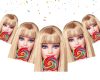 Barbie Lollipop Birthday Banner Barbie Lollipop Birthday Banner
