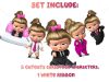 Banner_Include3 Boss Baby Girl Birthday Banner – Pink Baby Boss Garland Decoration – 5ft