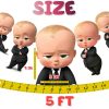 White,Brick,Wall,3d,Background The Boss Baby Birthday Party Banner