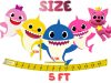Baby Shark Birthday Banner Baby Shark Birthday Banner
