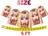 Barbie Lollipop Birthday Banner Barbie Lollipop Birthday Banner