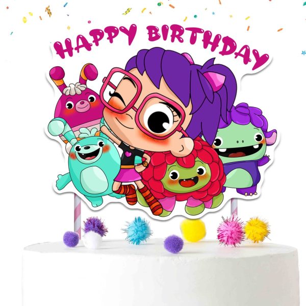 Abby Hatcher Cake Topper