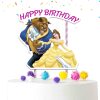 Beauty and The Beast Cake Topper Beauty and The Beast Cake Topper