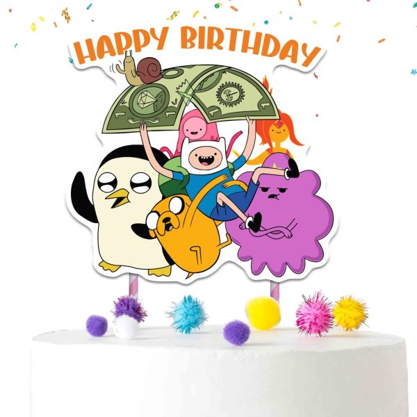 Adventure Time Cake Topper