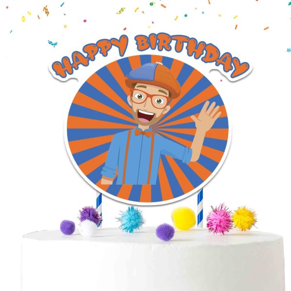 Blippi Cake Topper