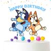 Cake Bluey Birthday Cake Topper
