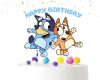 Cake Bluey Birthday Cake Topper