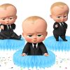 Honey The Boss Baby Honeycomb Table Centerpieces (Set of 5)